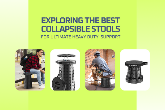 Best Collapsible Stools for Ultimate Heavy Duty Support