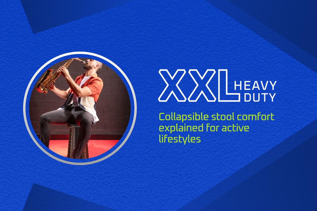 XXL Heavy Duty Collapsible Stool