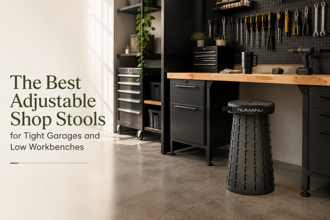 The Best Adjustable Shop Stools for Tight Garages and Low Workbenches