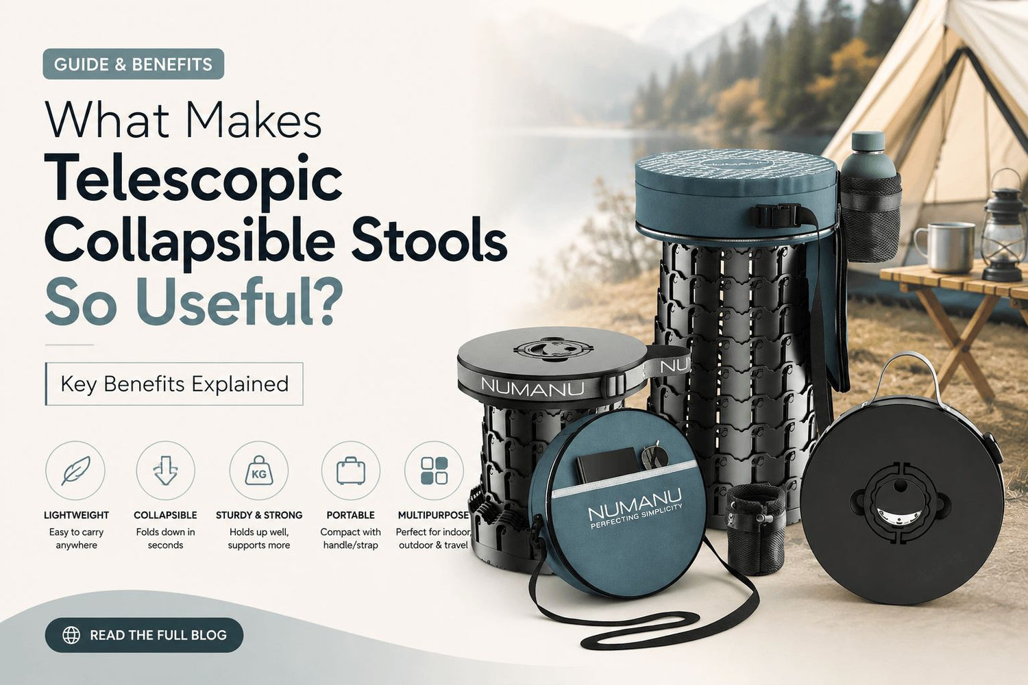 What Makes Telescopic Collapsible Stools So Useful? Key Benefits Explained