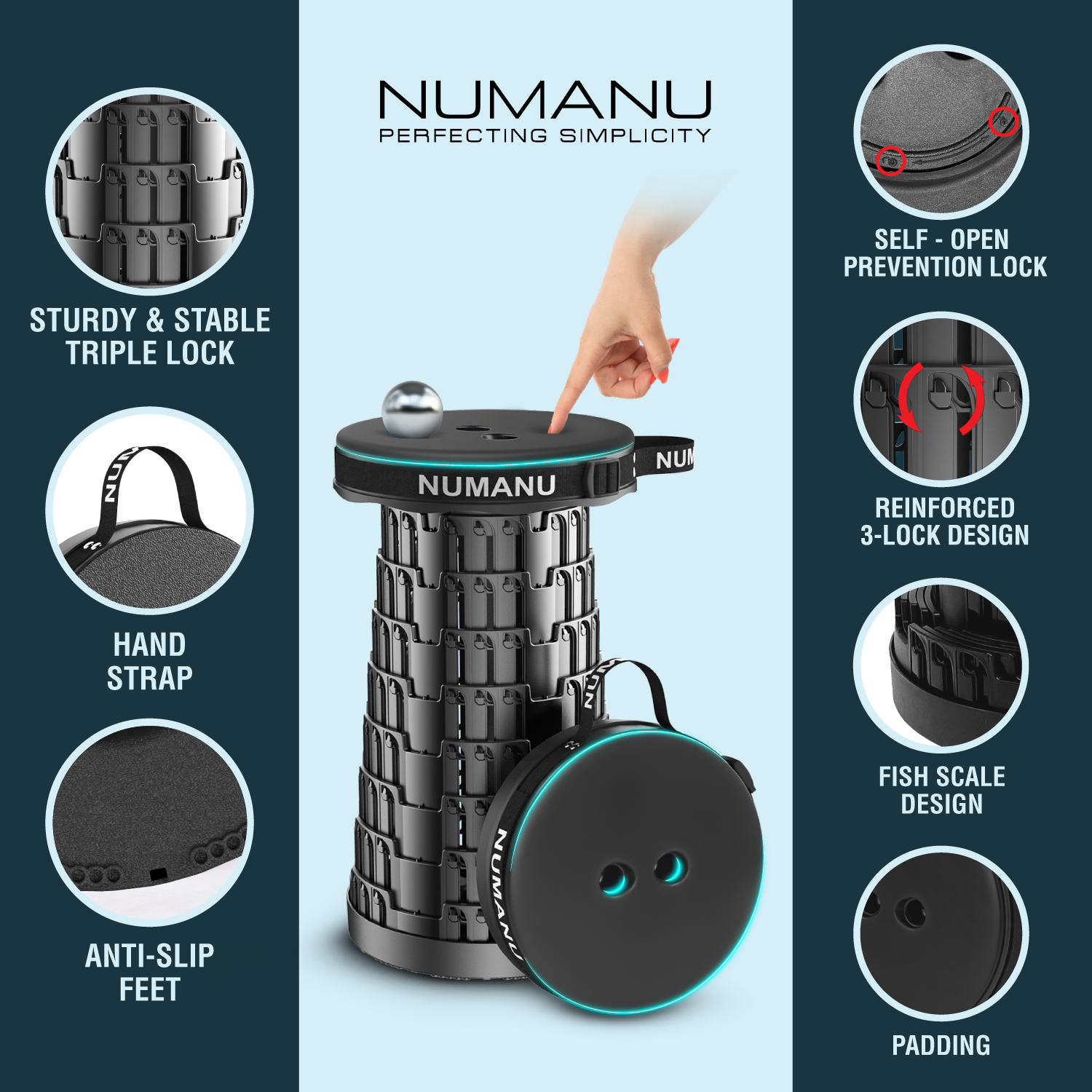 18" Padded Standard Size (No Accessories)