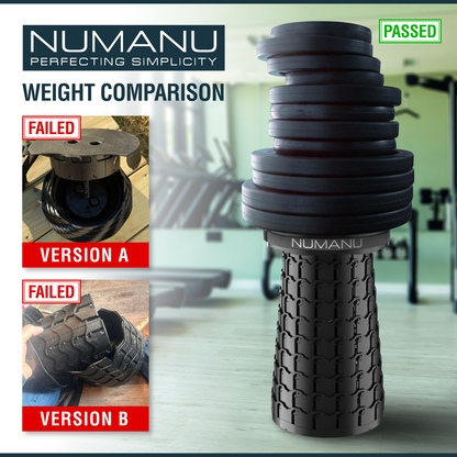 Front view of multitier stool extension
