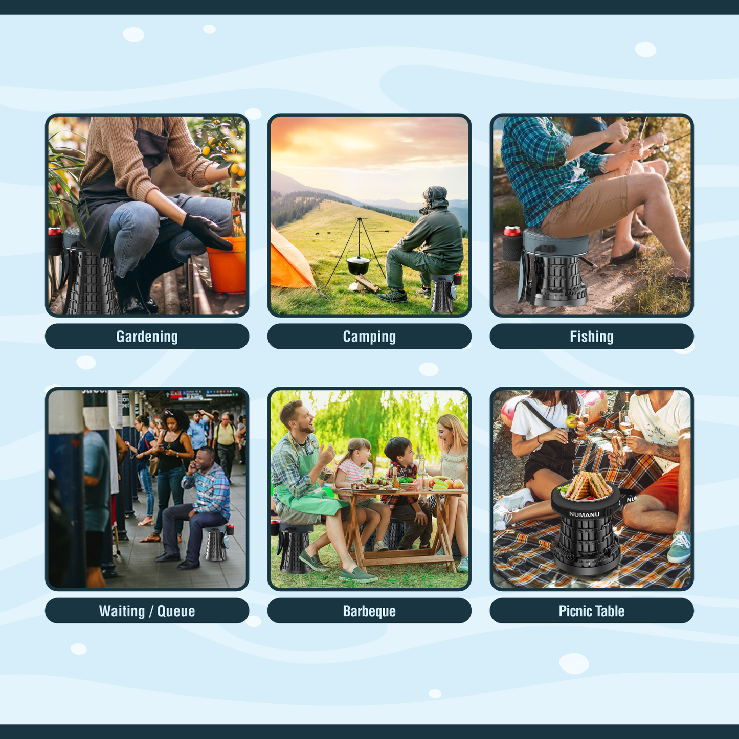 18" Standard Size + 3IN1 Cushion Carry Bag