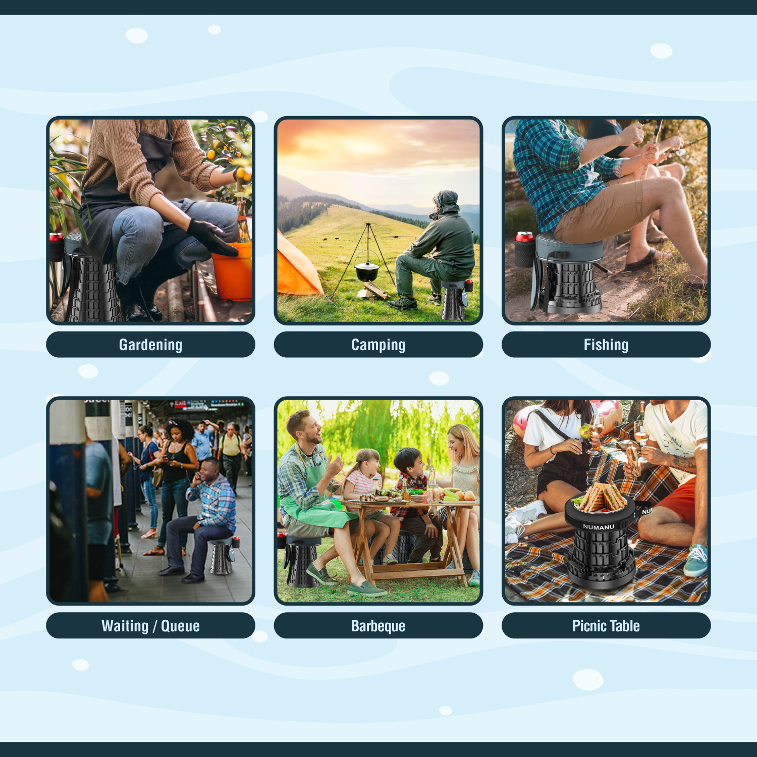 18" Standard Size + 3IN1 Cushion Carry Bag