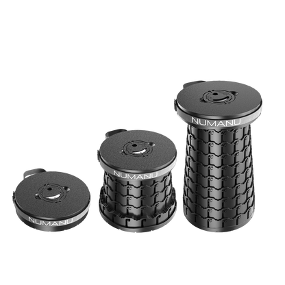 XXL Round Collapsible Stool - Max 1000lb Capacity